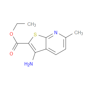 ETHYL 3-AMINO-6-METHYLTHIENO[2,3-B]PYRIDINE-2-CARBOXYLATE