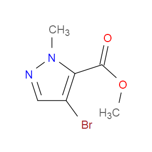 METHYL 4-BROMO-1-METHYL-1H-PYRAZOLE-5-CARBOXYLATE - Click Image to Close