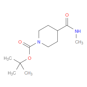 TERT-BUTYL 4-(METHYLCARBAMOYL)PIPERIDINE-1-CARBOXYLATE - Click Image to Close