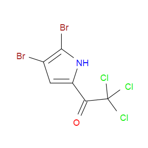 2,2,2-TRICHLORO-1-(4,5-DIBROMO-1H-PYRROL-2-YL)-1-ETHANONE