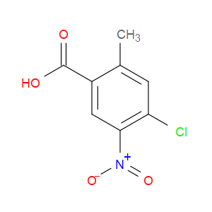 4-CHLORO-2-METHYL-5-NITROBENZOIC ACID - Click Image to Close