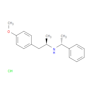 (R)-1-(4-METHOXYPHENYL)-N-((R)-1-PHENYLETHYL)PROPAN-2-AMINE HYDROCHLORIDE