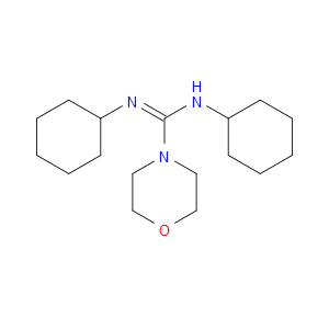 N,N'-DICYCLOHEXYL-4-MORPHOLINECARBOXAMIDINE