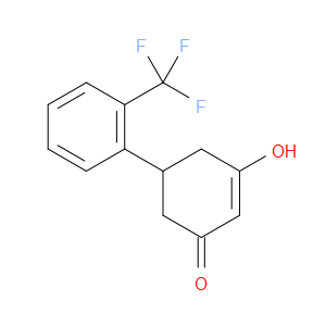 5-(2-(TRIFLUOROMETHYL)PHENYL)CYCLOHEXANE-1,3-DIONE
