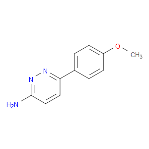 6-(4-METHOXYPHENYL)PYRIDAZIN-3-AMINE