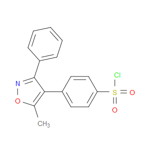 4-(5-METHYL-3-PHENYLISOXAZOL-4-YL)BENZENE-1-SULFONYL CHLORIDE