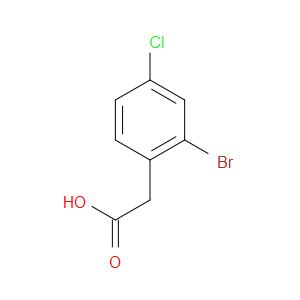 2-BROMO-4-CHLOROPHENYLACETIC ACID
