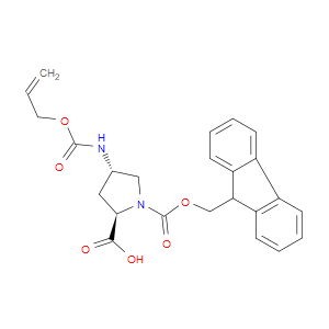 (2R,4S)-4-ALLOC-AMINO-1-FMOC-PYRROLIDINE-2-CARBOXYLIC ACID