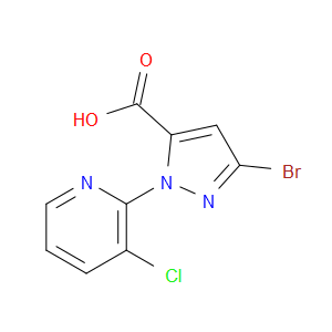 3-BROMO-1-(3-CHLOROPYRIDIN-2-YL)-1H-PYRAZOLE-5-CARBOXYLIC ACID