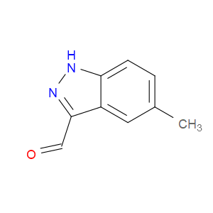 5-METHYL-1H-INDAZOLE-3-CARBALDEHYDE - Click Image to Close