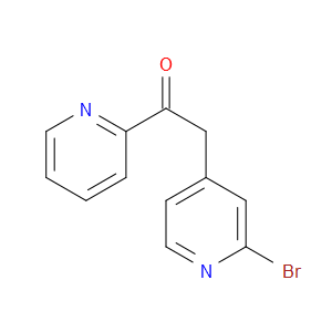 2-(2-BROMOPYRIDIN-4-YL)-1-(PYRIDIN-2-YL)ETHANONE - Click Image to Close