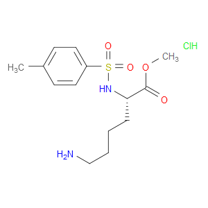 (S)-METHYL 6-AMINO-2-(4-METHYLPHENYLSULFONAMIDO)HEXANOATE HYDROCHLORIDE
