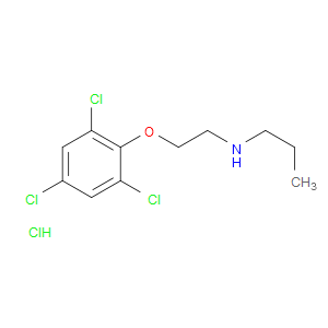 N-(2-(2,4,6-TRICHLOROPHENOXY)ETHYL)PROPAN-1-AMINE HYDROCHLORIDE