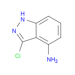 3-CHLORO-1H-INDAZOL-4-AMINE - Click Image to Close