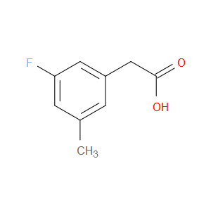 3-FLUORO-5-METHYLPHENYLACETIC ACID