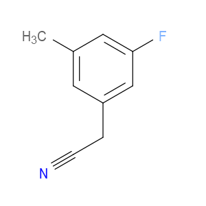 2-(3-FLUORO-5-METHYLPHENYL)ACETONITRILE - Click Image to Close