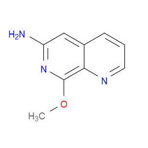8-METHOXY-1,7-NAPHTHYRIDIN-6-AMINE - Click Image to Close