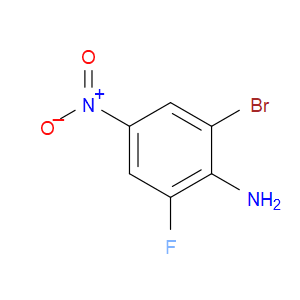 2-BROMO-6-FLUORO-4-NITROANILINE