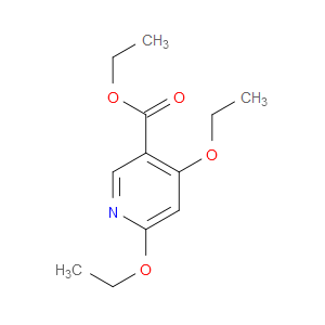 4,6-DIETHOXYPYRIDINE-3-CARBOXYLIC ACID ETHYL ESTER - Click Image to Close