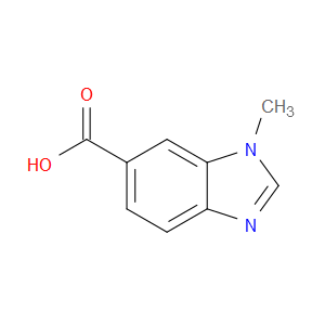 1-METHYL-1H-BENZO[D]IMIDAZOLE-6-CARBOXYLIC ACID - Click Image to Close