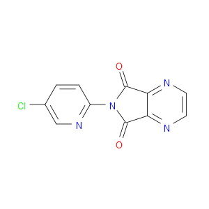 6-(5-CHLORO-2-PYRIDYL)-5H-PYRROLO[3,4-B]PYRAZINE-5,7(6H)-DIONE
