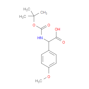 TERT-BUTOXYCARBONYLAMINO-(4-METHOXY-PHENYL)-ACETIC ACID - Click Image to Close