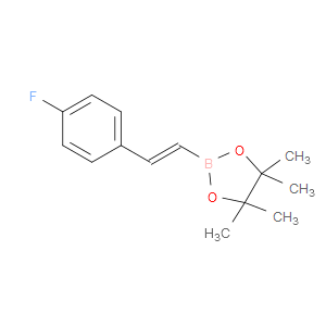 (E)-2-(4-FLUOROSTYRYL)-4,4,5,5-TETRAMETHYL-1,3,2-DIOXABOROLANE