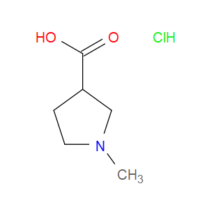 1-METHYLPYRROLIDINE-3-CARBOXYLIC ACID HYDROCHLORIDE