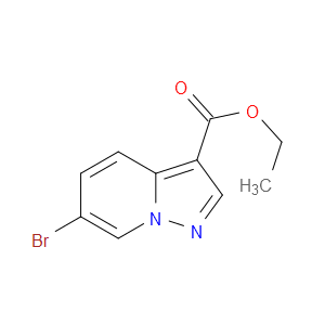 ETHYL 6-BROMOPYRAZOLO[1,5-A]PYRIDINE-3-CARBOXYLATE