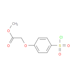 METHYL 2-[4-(CHLOROSULFONYL)PHENOXY]ACETATE