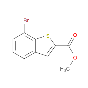 METHYL 7-BROMOBENZO[B]THIOPHENE-2-CARBOXYLATE - Click Image to Close