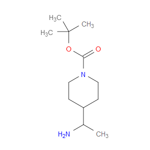 TERT-BUTYL 4-(1-AMINOETHYL)PIPERIDINE-1-CARBOXYLATE