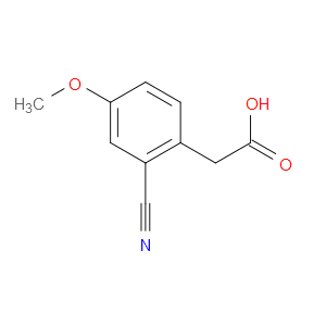 2-(2-CYANO-4-METHOXYPHENYL)ACETIC ACID