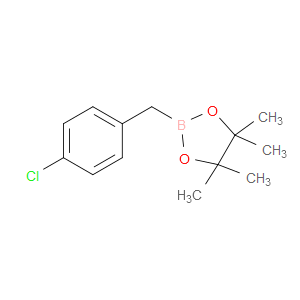 2-(4-CHLOROBENZYL)-4,4,5,5-TETRAMETHYL-1,3,2-DIOXABOROLANE
