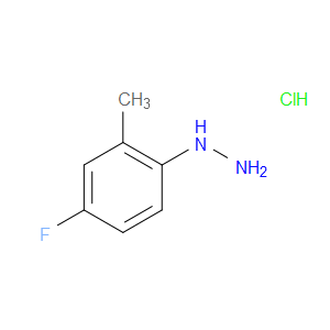 (4-FLUORO-2-METHYLPHENYL)HYDRAZINE HYDROCHLORIDE - Click Image to Close