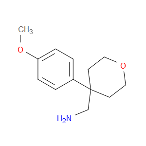 (4-(4-METHOXYPHENYL)TETRAHYDRO-2H-PYRAN-4-YL)METHANAMINE