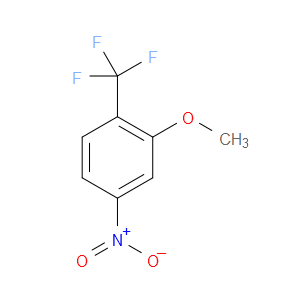 2-METHOXY-4-NITRO-1-(TRIFLUOROMETHYL)BENZENE