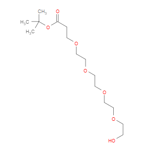 TERT-BUTYL 1-HYDROXY-3,6,9,12-TETRAOXAPENTADECAN-15-OATE