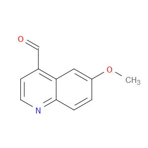 6-METHOXYQUINOLINE-4-CARBALDEHYDE