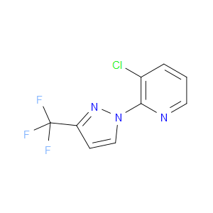 3-CHLORO-2-(3-(TRIFLUOROMETHYL)-1H-PYRAZOL-1-YL)PYRIDINE