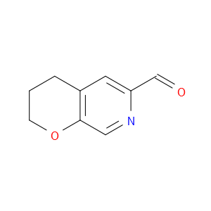 3,4-DIHYDRO-2H-PYRANO[2,3-C]PYRIDINE-6-CARBALDEHYDE - Click Image to Close