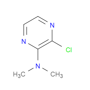 3-CHLORO-N,N-DIMETHYLPYRAZIN-2-AMINE - Click Image to Close