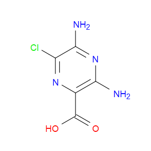3,5-DIAMINO-6-CHLOROPYRAZINE-2-CARBOXYLIC ACID