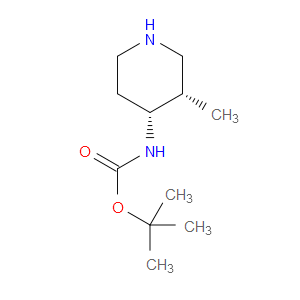 TERT-BUTYL N-[CIS-3-METHYLPIPERIDIN-4-YL]CARBAMATE