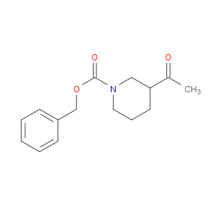 BENZYL 3-ACETYLPIPERIDINE-1-CARBOXYLATE