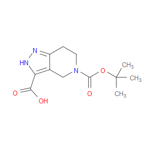 5-(TERT-BUTOXYCARBONYL)-4,5,6,7-TETRAHYDRO-1H-PYRAZOLO[4,3-C]PYRIDINE-3-CARBOXYLIC ACID