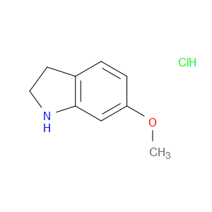 6-METHOXYINDOLINE HYDROCHLORIDE - Click Image to Close