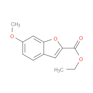 ETHYL 6-METHOXYBENZOFURAN-2-CARBOXYLATE