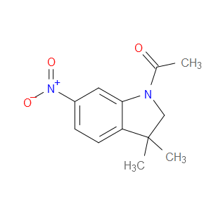 1-(3,3-DIMETHYL-6-NITROINDOLIN-1-YL)ETHANONE - Click Image to Close