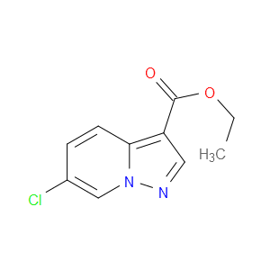 ETHYL 6-CHLOROPYRAZOLO[1,5-A]PYRIDINE-3-CARBOXYLATE